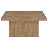Devar 3-piece Square Coffee and End Table Set Mango - Tampa Furniture Outlet