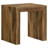 Tampa Furniture Outlet - Coaster - Odilia Rectangular Solid Wood End Table Auburn - 708417