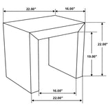 Odilia Rectangular Solid Wood End Table Auburn - Tampa Furniture Outlet