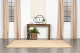 Odilia Rectangular Solid Wood Entryway Console Table Auburn - Tampa Furniture Outlet