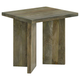 Andando 2-piece Coffee and End Table Set Mango Brown - Tampa Furniture Outlet