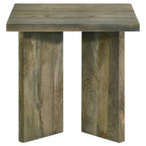 Andando 2-piece Coffee and End Table Set Mango Brown - Tampa Furniture Outlet