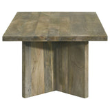 Andando 2-piece Coffee and End Table Set Mango Brown - Tampa Furniture Outlet