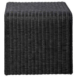 Cahya 3-piece Rattan Coffee and End Table Set Black - Tampa Furniture Outlet