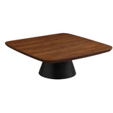 Eason 2-piece Coffee Table Set Walnut and Black - Tampa Furniture Outlet
