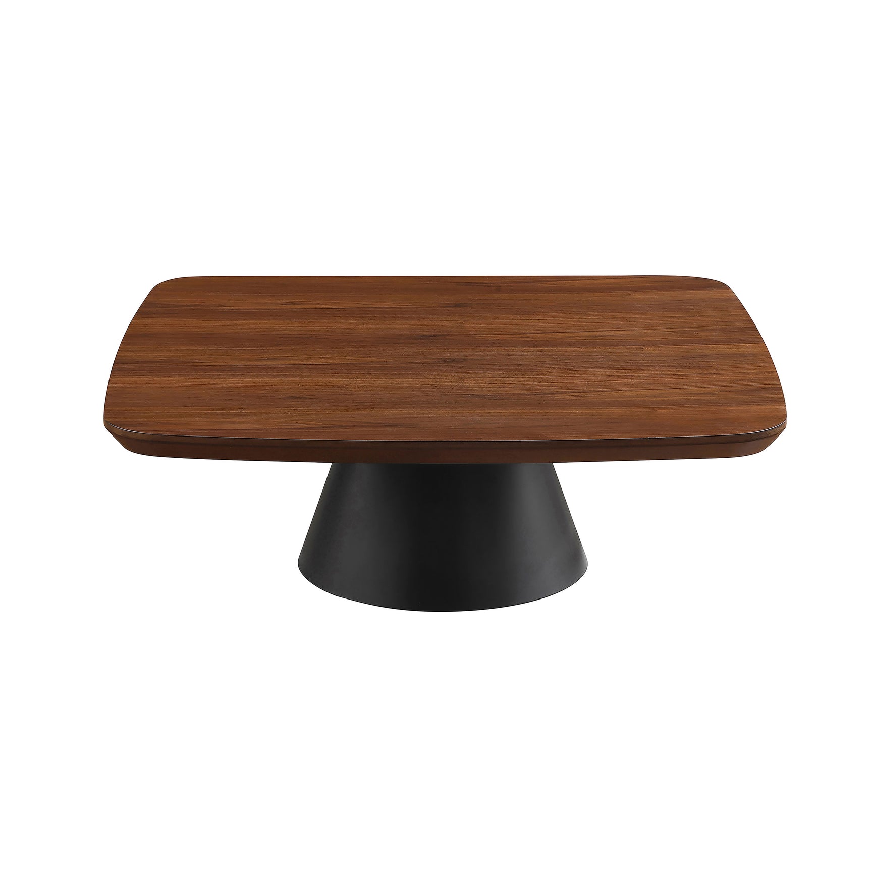 Eason 2-piece Coffee Table Set Walnut and Black - Tampa Furniture Outlet