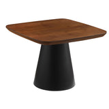 Eason 2-piece Coffee Table Set Walnut and Black - Tampa Furniture Outlet