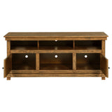Payne 60-inch TV Stand Media Console Distressed Brown - Tampa Furniture Outlet