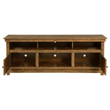 Payne 70-inch TV Stand Media Console Distressed Brown - Tampa Furniture Outlet