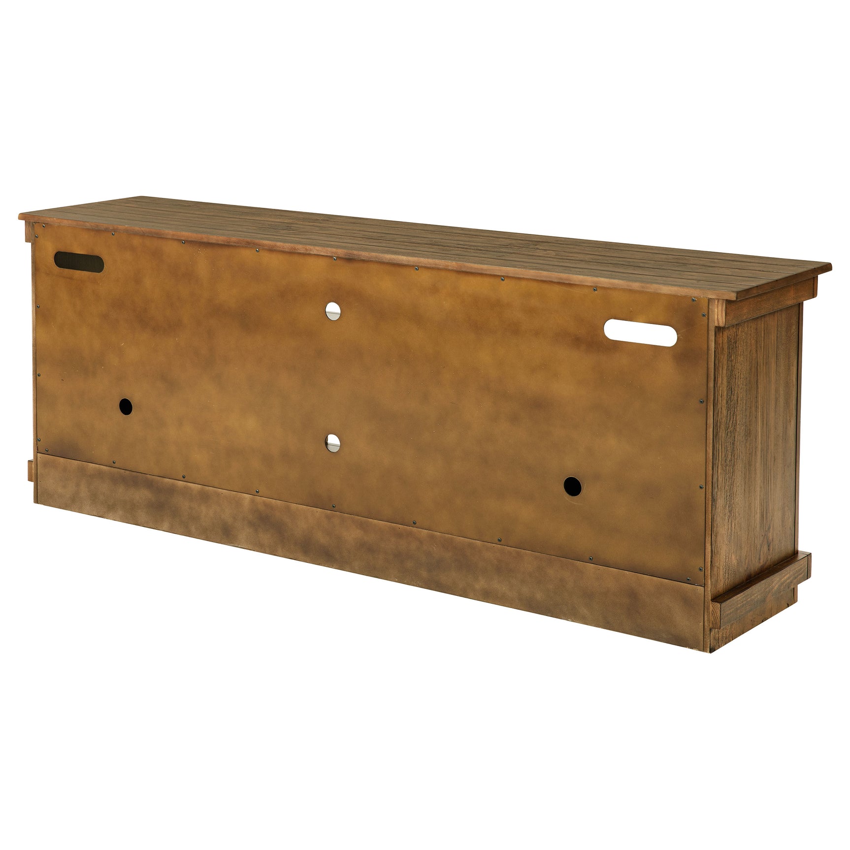 Payne 70-inch TV Stand Media Console Distressed Brown - Tampa Furniture Outlet