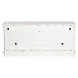 Payne 60-inch TV Stand Media Console Distressed White - Tampa Furniture Outlet