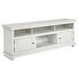 Tampa Furniture Outlet - Coaster - Payne 70-inch TV Stand Media Console Distressed White - 710053