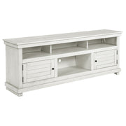 Tampa Furniture Outlet - Coaster - Payne 70-inch TV Stand Media Console Distressed White - 710053