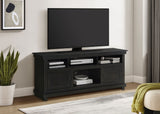 Payne 60-inch TV Stand Media Console Distressed Java - Tampa Furniture Outlet