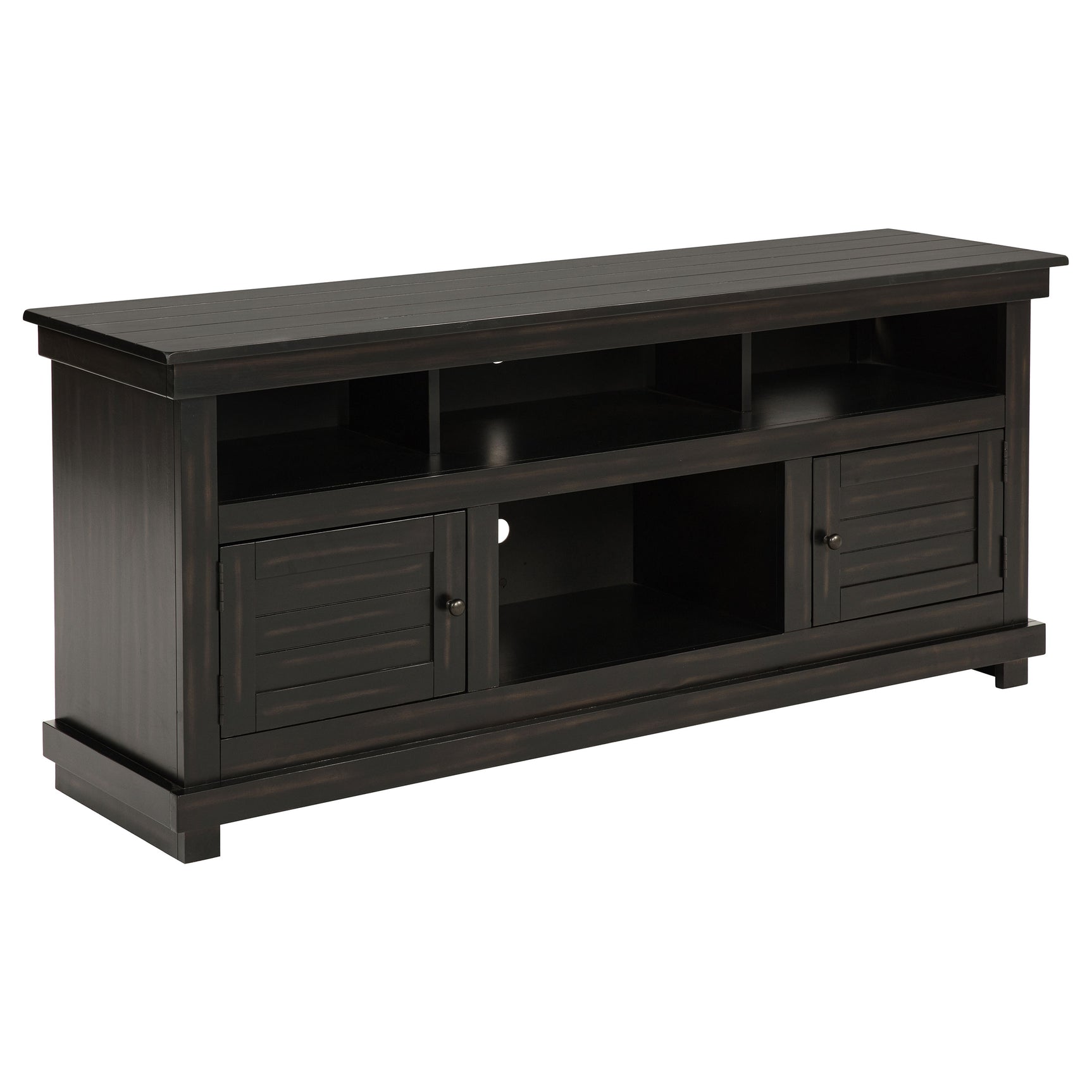 Tampa Furniture Outlet - Coaster - Payne 60-inch TV Stand Media Console Distressed Java - 710062