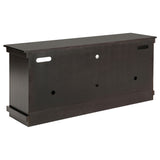 Payne 60-inch TV Stand Media Console Distressed Java - Tampa Furniture Outlet