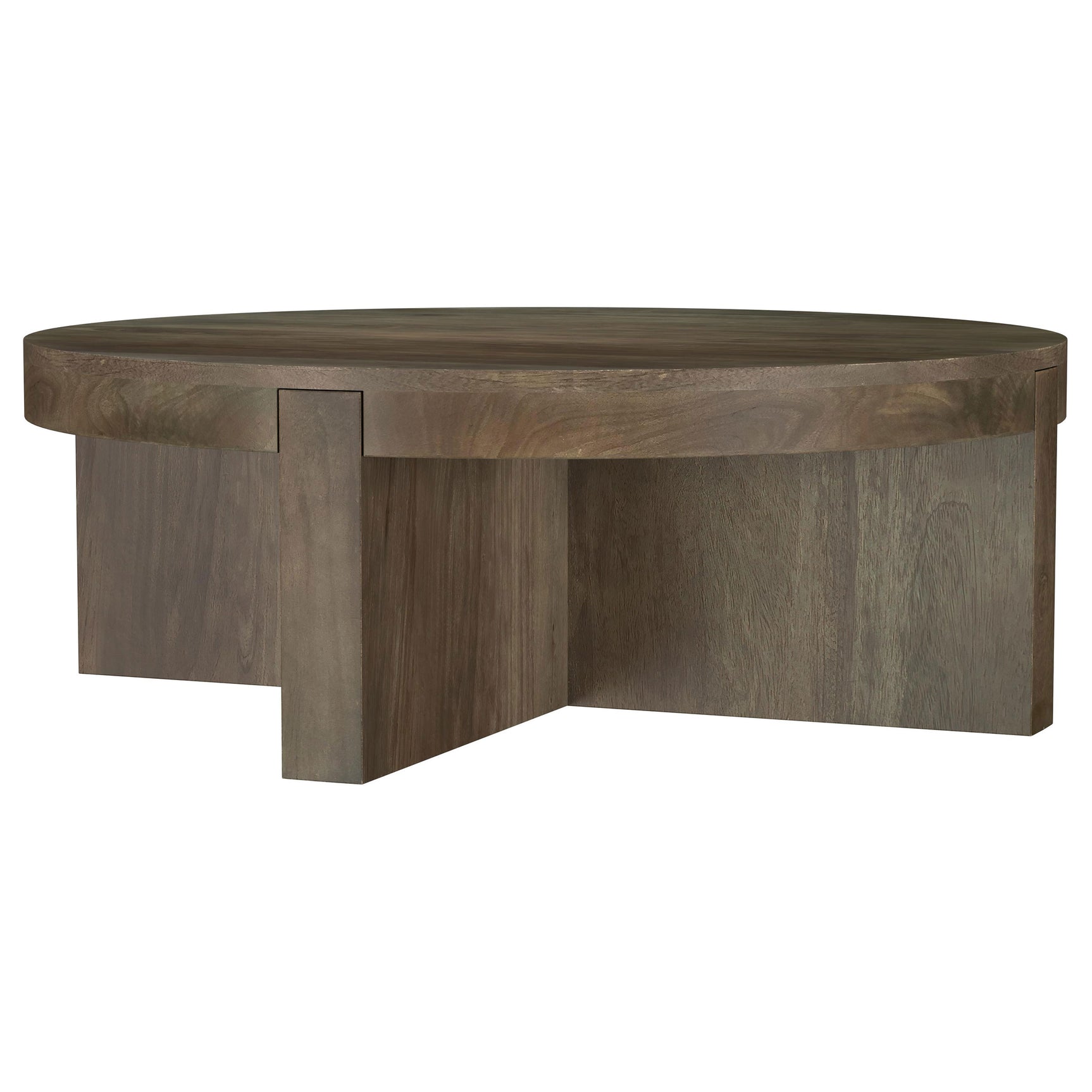 Kinkaid 2-piece Solid Wood Coffee and End Table Set Brown - Tampa Furniture Outlet
