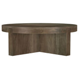 Kinkaid 2-piece Solid Wood Coffee and End Table Set Brown - Tampa Furniture Outlet