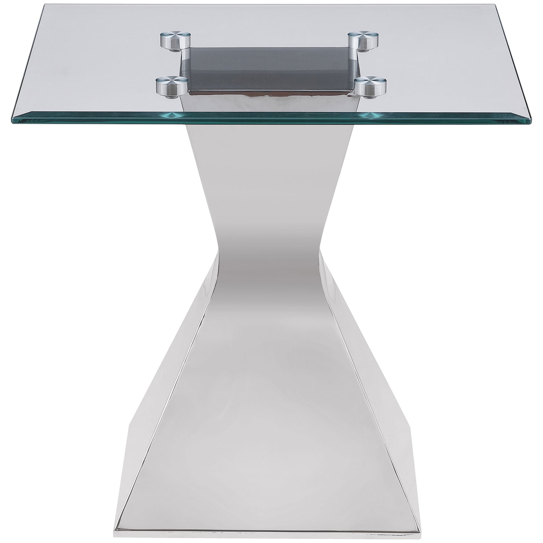 Jenny 3-piece Rectangular Coffee and End Table Set Chrome - Tampa Furniture Outlet