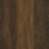 Frisco Square Engineered Wood Side End Table Dark Pine - Tampa Furniture Outlet