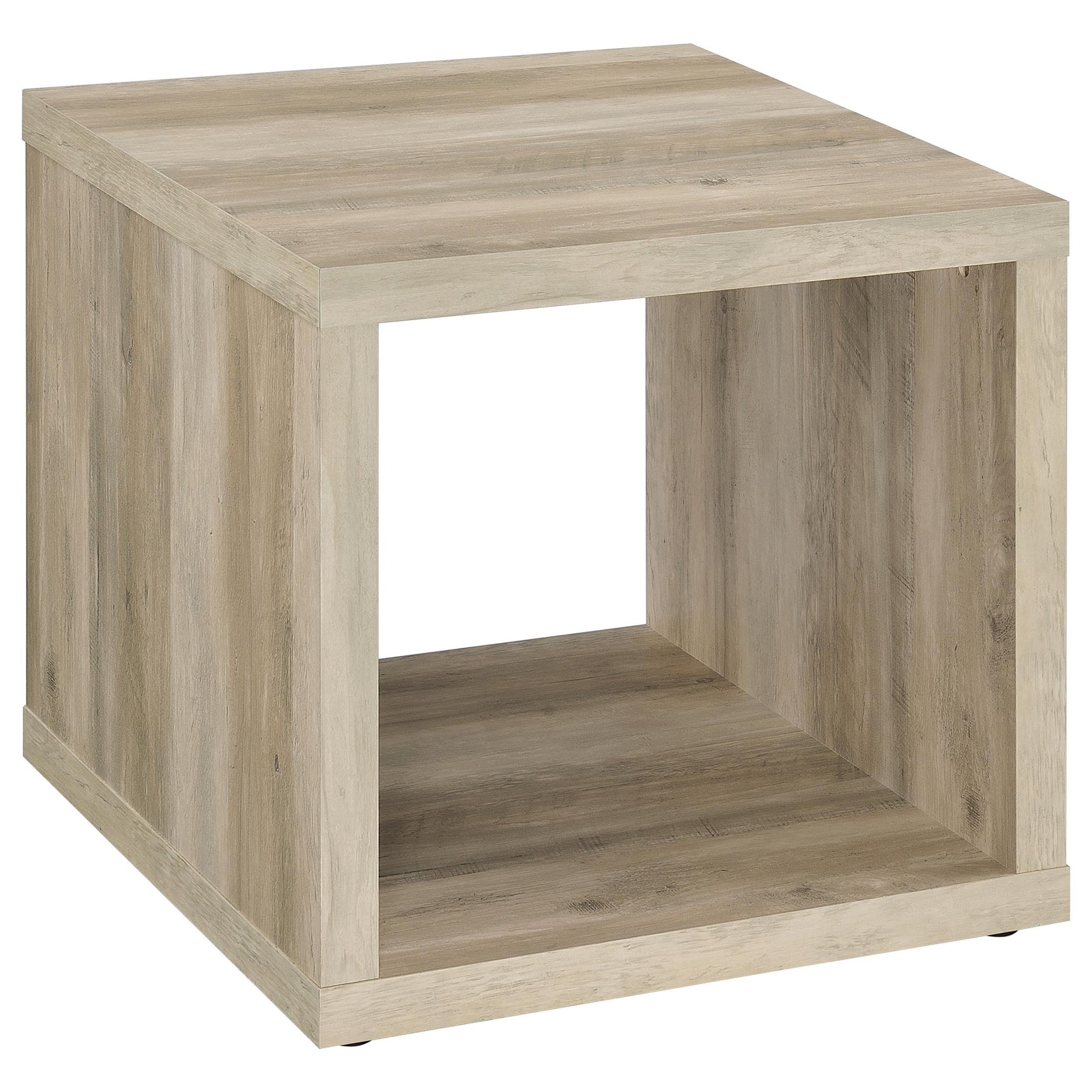 Frisco 2-piece Coffee and End Table Set Distressed Pine - Tampa Furniture Outlet