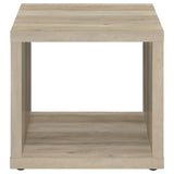 Frisco 2-piece Coffee and End Table Set Distressed Pine - Tampa Furniture Outlet