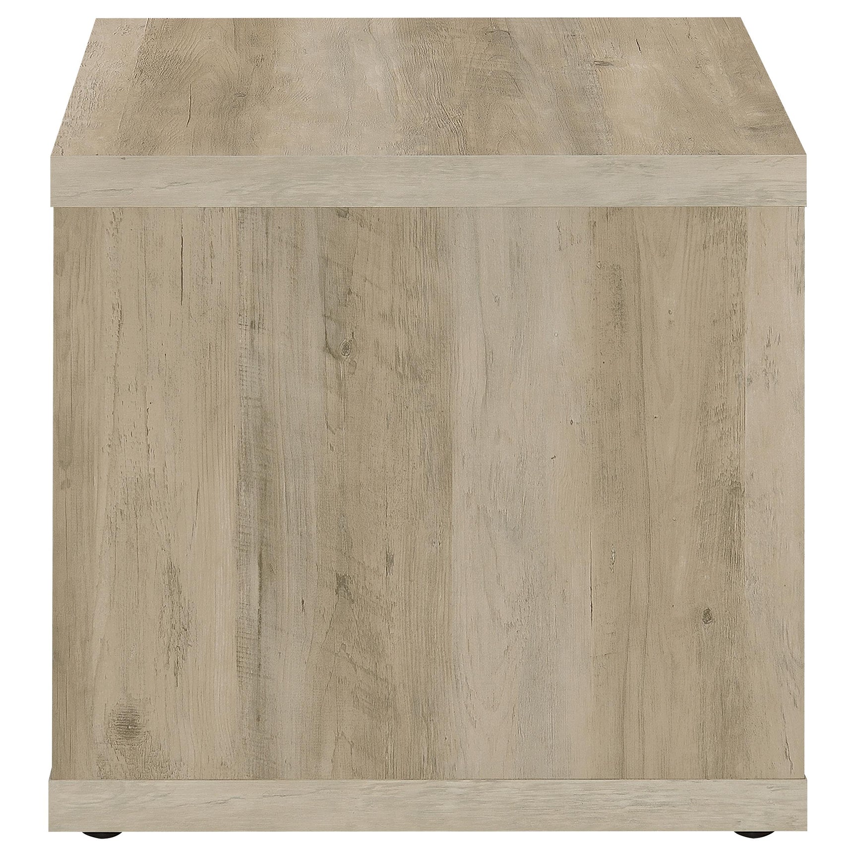 Frisco 2-piece Coffee and End Table Set Distressed Pine - Tampa Furniture Outlet