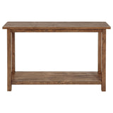 Payne Wood Entryway Sofa Console Table Distressed Brown - Tampa Furniture Outlet