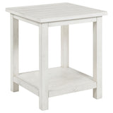 Payne 2-piece Coffee and End Table Set Distressed White - Tampa Furniture Outlet