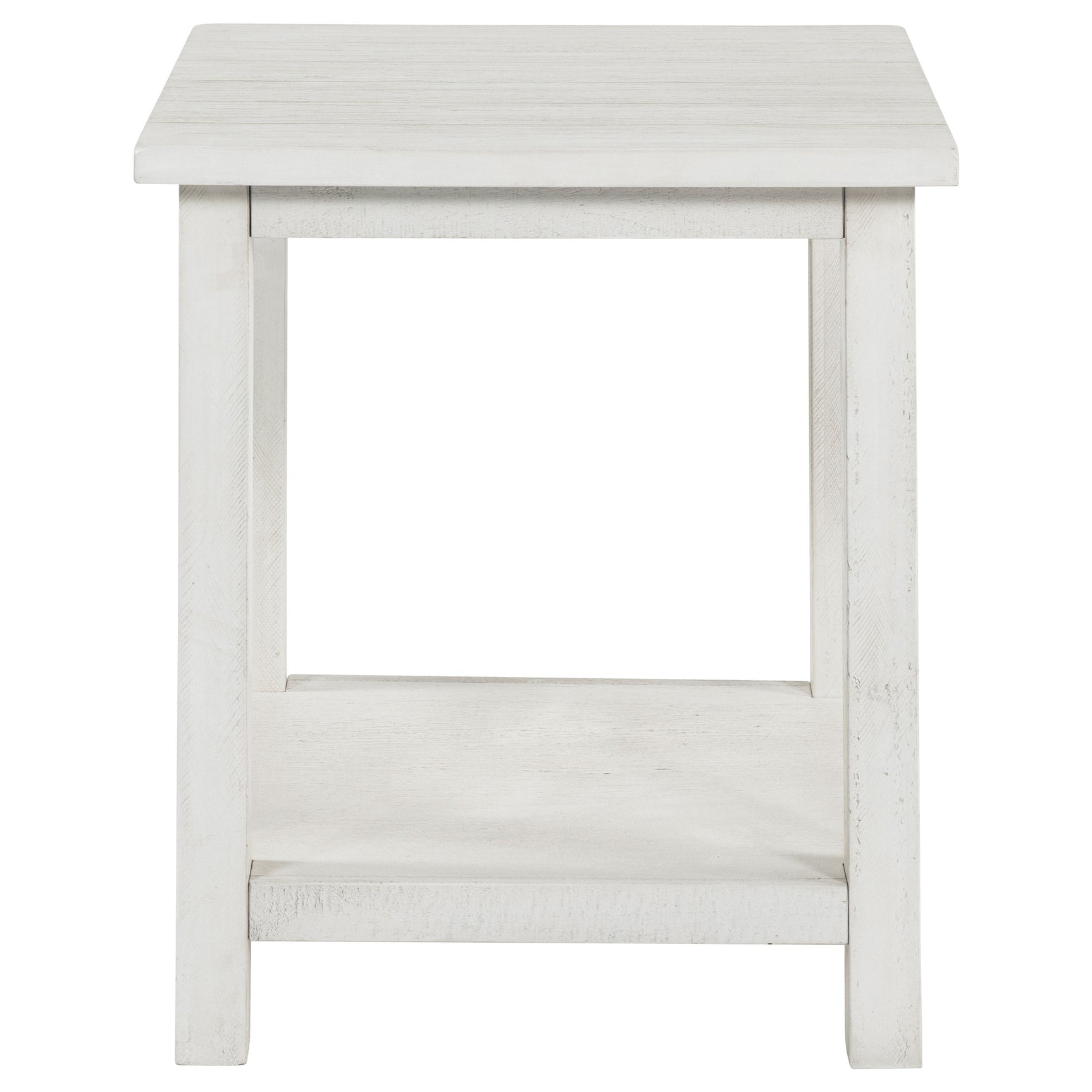 Payne 2-piece Coffee and End Table Set Distressed White - Tampa Furniture Outlet