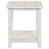 Payne 2-piece Coffee and End Table Set Distressed White - Tampa Furniture Outlet