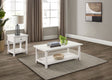 Tampa Furniture Outlet - Coaster - Payne 2-piece Coffee and 1-drawer End Table Set White - 710558-S2