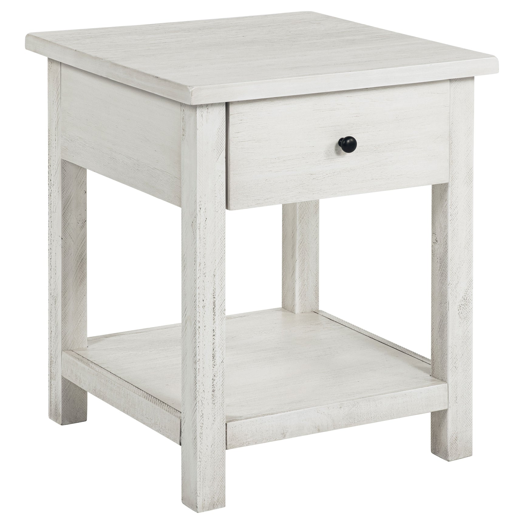 Payne 2-piece Coffee and 1-drawer End Table Set White - Tampa Furniture Outlet