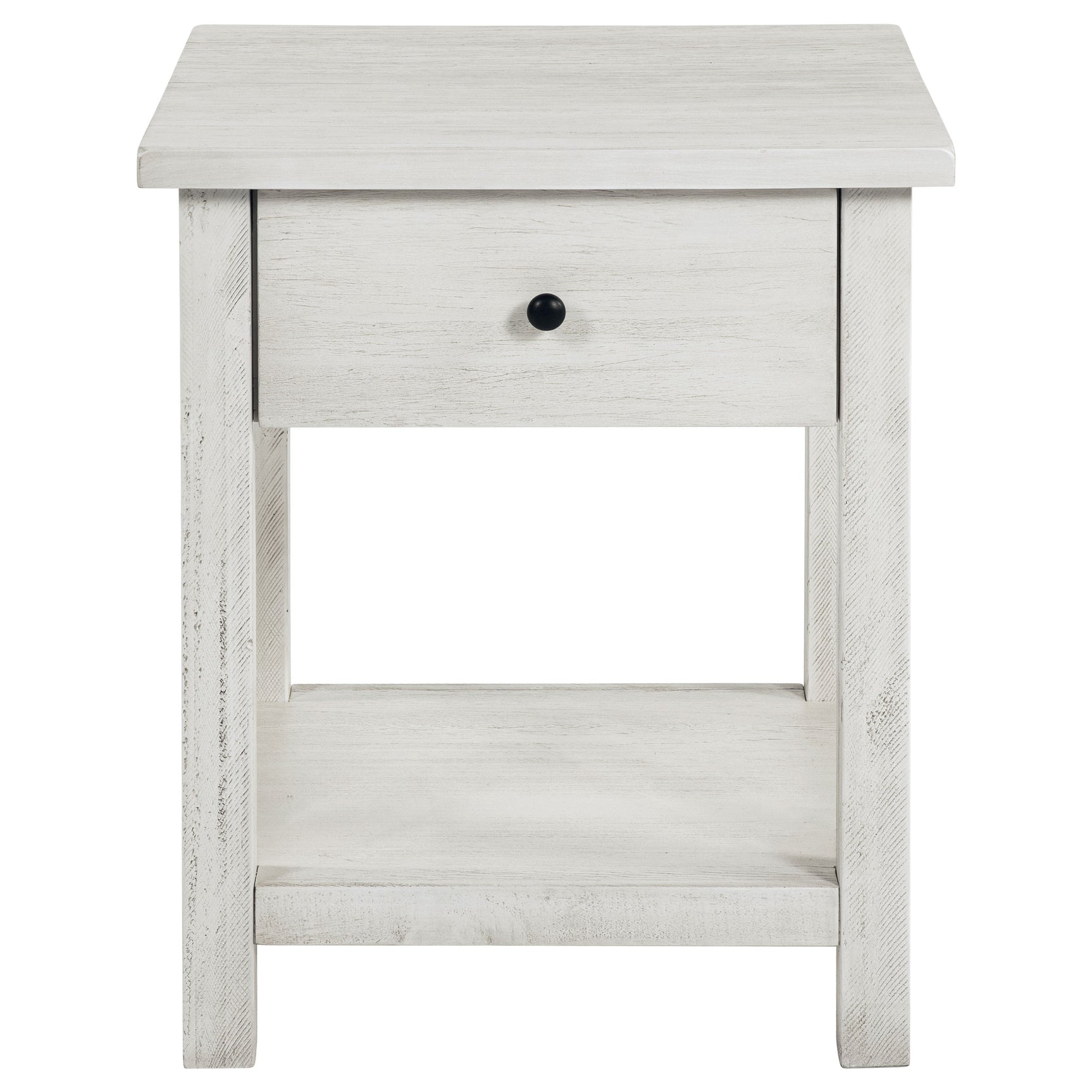 Payne 2-piece Coffee and 1-drawer End Table Set White - Tampa Furniture Outlet