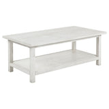 Payne 2-piece Coffee and 1-drawer End Table Set White - Tampa Furniture Outlet