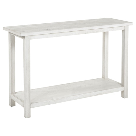 Tampa Furniture Outlet - Coaster - Payne Wood Entryway Sofa Console Table White - 710559