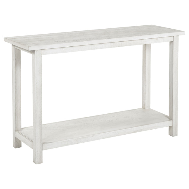 Tampa Furniture Outlet - Coaster - Payne Wood Entryway Sofa Console Table White - 710559
