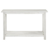 Payne Wood Entryway Sofa Console Table White - Tampa Furniture Outlet