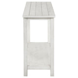 Payne Wood Entryway Sofa Console Table White - Tampa Furniture Outlet