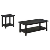 Payne 2-piece Coffee and End Table Set Distressed Java - Tampa Furniture Outlet
