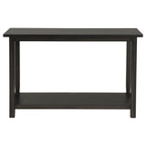Payne Wood Entryway Sofa Console Table Java - Tampa Furniture Outlet