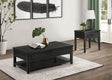Tampa Furniture Outlet - Coaster - Concord 2-piece Coffee and End Table Set Distressed Java - 710578-S2