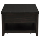 Concord 2-piece Coffee and End Table Set Distressed Java - Tampa Furniture Outlet