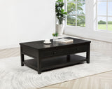 Concord 2-drawer Rectangular Coffee Table Distressed Java - Tampa Furniture Outlet