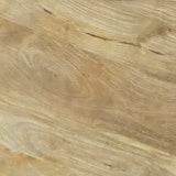 Touhy Round Solid Wood End Side Table Natural Mango - Tampa Furniture Outlet