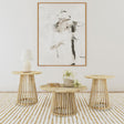 Tampa Furniture Outlet - Coaster - Touhy 3-piece Round Coffee and End Table Set Natural Mango - 710608-S3
