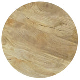 Touhy 3-piece Round Coffee and End Table Set Natural Mango - Tampa Furniture Outlet