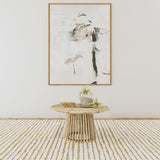 Touhy Round Solid Wood Cocktail Coffee Table Natural Mango - Tampa Furniture Outlet