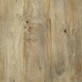 Touhy Round Solid Wood Cocktail Coffee Table Natural Mango - Tampa Furniture Outlet