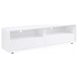 Tampa Furniture Outlet - Coaster - Ellice 71-inch TV Stand Media Console White - 710750